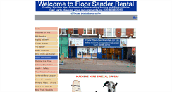 Desktop Screenshot of floorsanderrental.co.uk